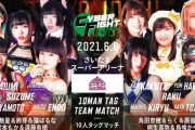 プリンセス・オブ・プリンセス選手権試合山下実優vs坂崎ユカ 東京女子プロレス「CyberFight Festival 2021」