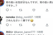 【悲報】チビ男さん、Twitterで高身長女性にアタックするもボコボコにされてしまう