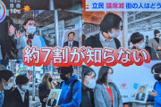 【悲報】若者の7割、政治家 枝野幸男を知らないと判明