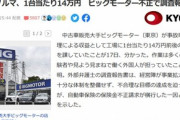 【悲報】ビッグモーター､修理ノルマ1台当たり14万円 作業は未経験者や外国人が見よう見まね