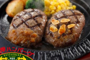 【期間限定】フライングガーデンで「超大型爆弾ハンバーグ」食いますwww