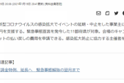 【新型コロナ】イベント中止・延期に最大2500万円、AKB48も対象だよね？