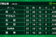 阪神タイガース、首位巨人と9ゲーム差www