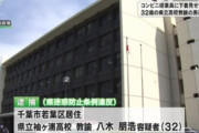 女子高校生に対し「おしっこをかけたことに間違いない」八木朋浩容疑者（教師）逮捕