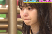 西野七瀬が号泣・・・