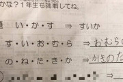 【悲報】心が汚れている人にはこの小学校の言葉の並び替え問題が分からないらしい