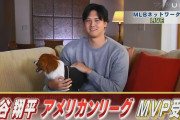 【MLB】 大谷翔平がMVP受賞　2度目の満票受賞は史上初