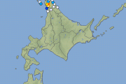 北海道で最大震度5弱の地震発生 M4.4 震源地は宗谷地方北部 深さはごく浅い