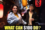 【海外驚き！？】外国人ユーチューバーが100ドルでどれだけ東京を楽しめるかに挑戦！