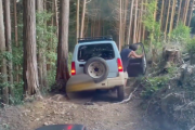 【動画】ジムニーで山道走行中にハチ襲来 → まさかの大惨事に！