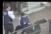 【悲報】警察官、突然外国人を取り押さえて叩かれるｗｗｗｗ