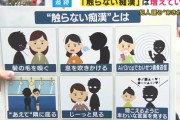 【痴漢】『触らない痴漢』で電車内で女子高生の髪を嗅いだ疑いで男を逮捕　女子大学生の“5人に1人被害”ともいわれるが“立証”に高いハードル