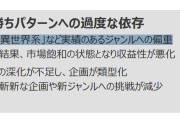 【朗報】KADOKAWAさん「はっきり言う。もうなろうと異世界系に依存するのは辞める」