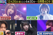【速報】櫻坂46、年末の大型特番に名前が！！！