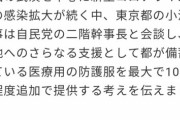 【コント】中国外交トップ「日本に防護服とマスク10万枚を提供する」→二階氏が謝意…