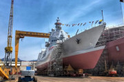 イタリア海軍向け新型水上戦闘艦PPA型2番艦が進水！