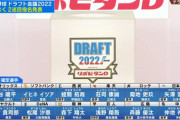 2022年ドラ1新人たちの1年目成績がこちら
