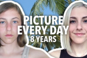 容姿に自信が無かった女の子が8年間自撮りをし続けた結果がすごい　海外の反応