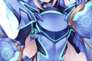 【FGO】 kyoさんの妖精騎士ランスロットイラスト！！　仮面が外れて素顔が見えるのいいね！