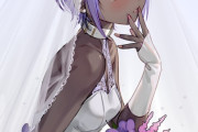 【FGO】ウェディングドレス姿の静謐ちゃんイラスト！！　毒の娘、可愛すぎます//////