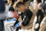 昨日の日ハムのベンチ、お通夜状態…