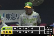 阪神打線、村上の時に働かない・・・