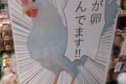 【画像】「私が卵産んでます！」作り手の顔見える斬新ポップが話題 売れ行き急増　16万6千「いいね」