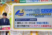 【悲報】バニラアイス、原油高騰で供給不安