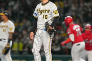 【悲報】阪神・西勇輝　６回２失点で３勝目ならず。