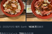 すき家「ローストビーフ丼に誤ってベーコン乗せてました　誠にごめんなさい」