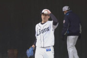 西武 隅田＆佐藤がブルペン入り！監督GMらも熱視線