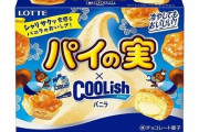 パイの実が「クーリッシュバニラ」とコラボ！4月19日より新発売！！