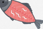 マグロの刺身買ったら白いミミズ？みたいなの入ってた