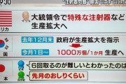 【ワクチン接種】日本、韓国に特殊注射器8000万本売却を要請　 …ヤフコメ、もちろん大発狂！
