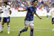日本代表がアメリカ代表に2発快勝！　先制点の鎌田大地が躍動、三笘薫がトドメの追加点