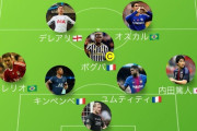 【画像】サッカー選手の消えた天才ベストイレブン作ってみた