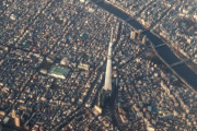 【画像】1945年の東京の航空写真、ガチで面白すぎるｗｗｗｗｗｗ