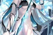 【FGO】光崎さんの水着モルガン様イラスト！！　水着モルガン様美しすぎます！