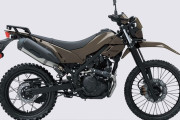 「自衛隊の偵察用オートバイ？」…カワサキの新型バイクKLX230DF登場… SNSで反響多数！