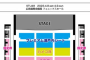 【STU48】コンサートチケット「プレミアム瀬戸内シート13200円」「カメコ席10000円」
