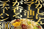 焦がしにんにくのマー油と葱油が香るザチャーハン600g食べたんやけど