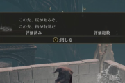 エルデンリングのクソメッセージといえば「草」「夜、砦」「この先、隠し扉」