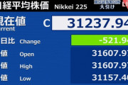 日経平均株価、バブル期につけた史上最高値を更新！好景気ウオオオオオオオオ
