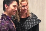 エテリ・トゥトベリーゼ 羽生結弦とのツーショット映像を公開！