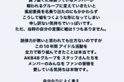 【AKB48】岡田奈々「結果的に20歳の私の発言を25歳の私が裏切ったが、その時その時の本心で嘘は一度もついてない