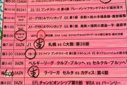 【画像】小柳ルミ子さんの一日のサッカー観戦スケジュールがヤバすぎるwwwwwwwwwwwwww