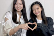 【乃木坂46】金川紗耶と奥田いろはの“指ハート”が綺麗すぎる！