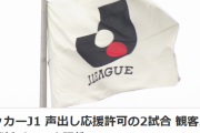 【悲報】Jリーグさん、声出し応援を許可した結果ｗｗｗｗｗｗｗｗｗｗ