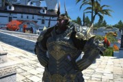 【FF14】戦士をやるならゴツい装備にしたい！優雅さの欠片もないひたすら無骨な甲冑みたいな装備といえばこれ！【戦士ミラプリ】
