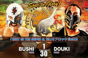 BUSHIvsDOUKI 『BEST OF THE SUPER Jr. 29』Bブロック公式戦